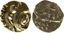 India 1 Fanam Maratha  - Gold - 1674?1818