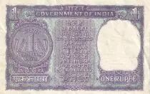 India 1 Rupee - Ashoka column - Coins - 1976 - Letter H - P.77r