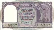 India 10 Rupees,  Lion capital of Ashoka -  Dhow - 19(62-67) - P.40 a