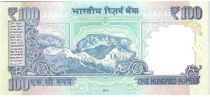India 100 Rupees Mahatma Gandhi - Mountain 2014