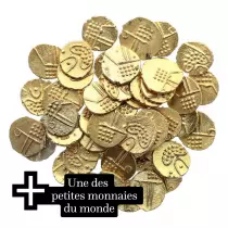 India Fanam Vira raya - Rama Varma V - ND (1881) - Gold - XF - KM.30