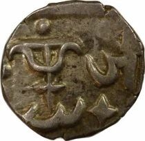 India Gwalior, Jayaji Rao - 1/4 Silver Rupee - 1865 / 1869 Lashkar