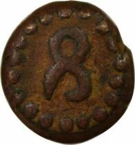 India Mysore, Chikka Devaraja - Kasu - Year 4 / 1677