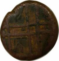 India Mysore, Chikka Devaraja - Kasu - Year 4 / 1677