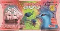India Neerlandesa Animales 500 Gulden, Alectroenas - Boat - 2016