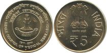 India NEW.2011 5 Rupees, 100 years of Medical Council Research