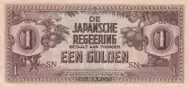Indie olandesi 1 Gulden - Japanese occupation - 1942 - Serial SN