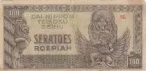 Indie olandesi 100 Roepiah - Dai Nippon Teikoku Seihu (Imperial Japanese Government) - 1944 - Serial SK