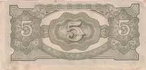 Indie olandesi 5 Gulden - Japanese occupation - 1942 - Serial SG