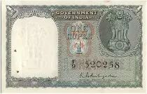 Indien 1 Rupee,  Ashoka column - 1949-51 - P.71 b