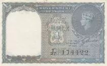 Indien 1 rupee - George VI - Serial T27 - 1944