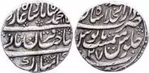 Indien 1 Rupee Muhammad Shah - Mint of  Deli -  1744 - Silver