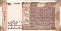 Indien 10 Rupees - Gandhi - 2021 - P.NEW