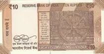 Indien 10 Rupees - Gandhi - 2022