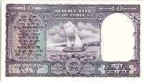 Indien 10 Rupees,  Lion capital of Ashoka -  Dhow - 19(62-67) - P.40 b - K 90