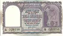 Indien 10 Rupees, Lion capital of Ashoka -  Dhow - 19(62-67) - P.39 c