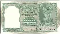 Indien 5 Rupees, Ashoka Column- Antelopes - 19(57-62)  - P.33