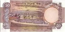 Indien 50 Rupees, Ashoka column - Parliament - 1978 - P.84 c