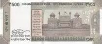 Indien 500 Rupees, Mahatma Gandhi - 2017 Serial 2TD - low number 000003