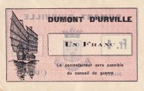 Indo-Chine Fr. 1 Franc - Dumont D\'Urville - 1936 - C0401 - Kol.208a