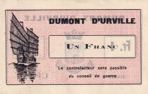 Indo-Chine Fr. 1 Franc - Dumont D\'Urville - 1936 - C0402 - Kol.208a