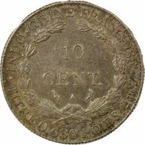 Indo-Chine Fr. 10 Centi&egrave;mes Argent - 1923 A Paris