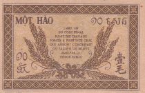 Indo-Chine Fr. 10 Cents - Brun - ND (1942) - Série IF - P.89a