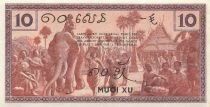Indo-Chine Fr. 10 Cents - ND (1939) - P.85d