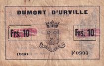 Indo-Chine Fr. 10 Francs - Dumont D\'Urville - 1936 - F0900 - Kol.211