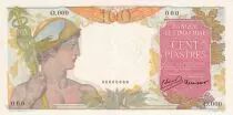 Indo-Chine Fr. 100 Piastres - Mercure - (ND 1947) - Sp&eacute;cimen - Kol.155s