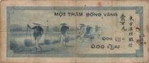 Indo-Chine Fr. 100 Piastres - ND (1945) - P.78