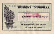Indo-Chine Fr. 2 Francs - Dumont D\'Urville - 1936 - D0999 - Kol.209b