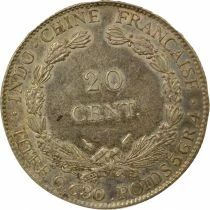 Indo-Chine Fr. 20 Centi&egrave;mes - 1937 Paris