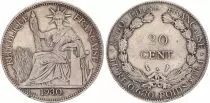 Indo-Chine Fr. 20 Cents Liberté assise - 1930 A PARIS