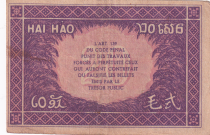 Indo-Chine Fr. 20 Cents ND (1942) - Série KB 245.611