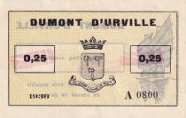 Indo-Chine Fr. 25 Centimes - Dumont D\'Urville - 1936 - A0800 - Kol.206b