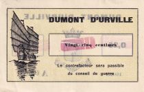 Indo-Chine Fr. 25 Centimes - Dumont D\'Urville - 1936 - A0997 - Kol.206b