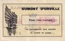 Indo-Chine Fr. 25 Centimes - Dumont D\'Urville - 1936 - A0999 - Kol.206b