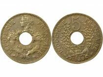 Indo-Chine Fr. 5 Centi&egrave;me - 1939 Paris