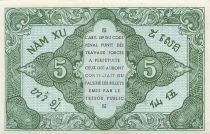 Indo-Chine Fr. 5 Cents - ND (1942) - P.88a