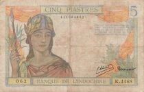 Indo-Chine Fr. 5 Piastres - ND (1949) - P.55d