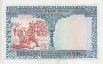 Indo-Cina francese 1 Piastre - Blue - Dragon - ND (1954) - P.105