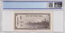 Indo-Cina francese 1 Piastre - Men with boat  - ND (1945) - Letter B - PCGS 67 OPQ -