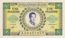 Indo-Cina francese 1 Piastre, Bao Dai - 1953 - Serial A - P.104