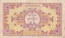 Indo-Cina francese 1 Piastre, Laotian - 1953 - Serial A