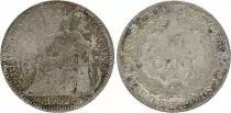 Indo-Cina francese 10 Cents Liberty Seated - Indo-China 1902 A Paris - Silver - KM.9 - Good