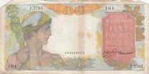 Indo-Cina francese 100 Piastres - Mercury - (ND 1947?1954) - Series T.865