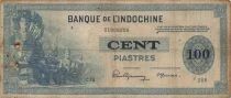 Indo-Cina francese 100 Piastres - ND (1945) - P.78