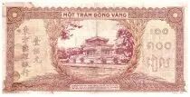 Indo-Cina francese 100 Piastres Market - 1942 - Letter G 032863