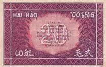 Indo-Cina francese 20 Cents - Red, violet - 1942 -  AU to UNC - P.90